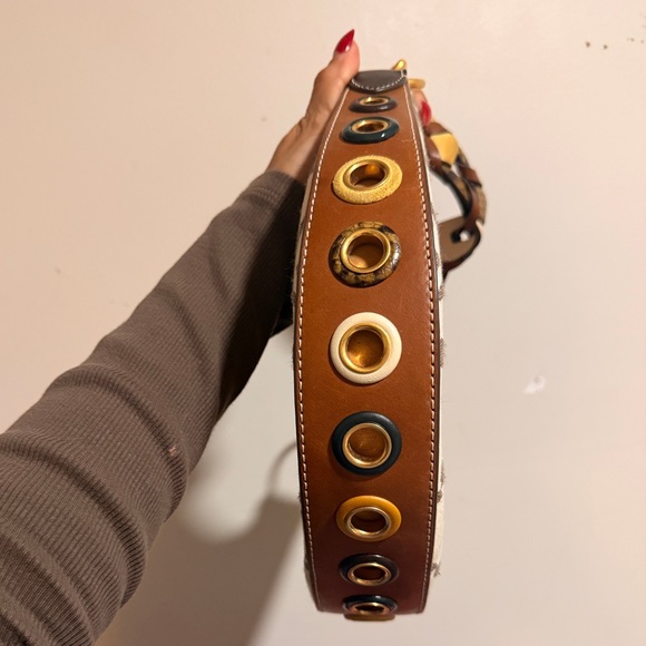 Tory Burch Beige and Gray Shoulder Bag - Picture 5 of 8